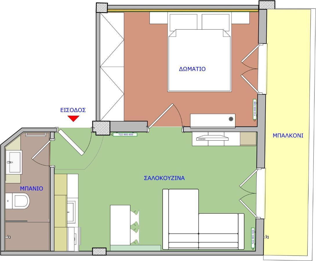 Beourguest#1 Bright Central Suite Thessaloníki Eksteriør billede